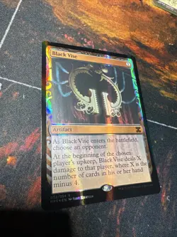 MTG English Black Vise Mp Foil Kaladesh Inventions - Image 1