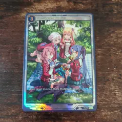 Lunchtime And Two Cats Trails Kiseki English Trading Card Game TCG Volume 2 SR - Image 1