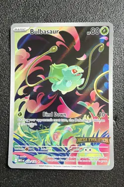Bulbasaur - (Mega Evolution Stamped) 133/132 Miscellaneous Cards & Products Holo - Image 1