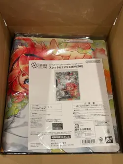 Gundam Card Game Suletta and Miorine Evx02 Card EX Resource Card & Playmat New - Image 1