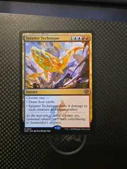 Splatter Technique - 0231 - Secrets of Strixhaven SOS - MTG NM/M - Image 1