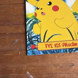 Topps Pokemon Pikachu TV2 #25 Pokemon TV Series Card - Image 3