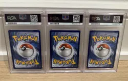 3x Umbreon Star 17/17 Pokemon Celebrations: Classic Holo PSA 9 Sequential - Image 2