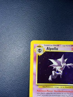 Haunter Alpollo Holo Unlimited German Pokemon Fossil 6/62 1999 - Image 2