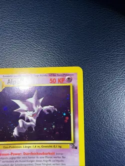 Haunter Alpollo Holo Unlimited German Pokemon Fossil 6/62 1999 - Image 3