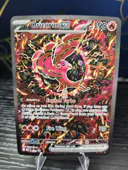 Pokemon Card - Oricorio ex 024 Me: Mega Evolution Promo Holo Near Mint - Image 1