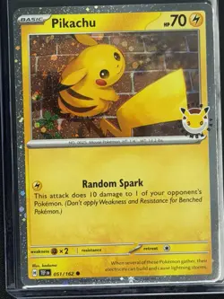 Pokemon TCG promo card featuring Pikachu with a Pokemon Day stamp 2026 - Image 3