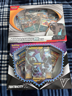 Pokemon TCG Toxtricity V & Mabosstiff Ex Boxes - Brand New Factory Sealed SwSh - Image 1