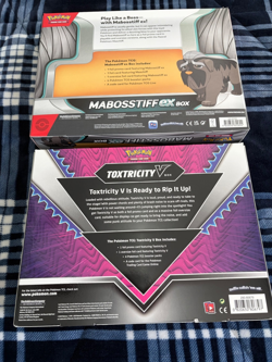 Pokemon TCG Toxtricity V & Mabosstiff Ex Boxes - Brand New Factory Sealed SwSh - Image 2