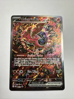 Oricorio EX 024 ME: Mega Evolution Promo Full Art Holo EX Pokemon TCG - NM - Image 1
