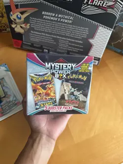 Pokemon Mystery Power Box Chase Pack Seeded 1:10 (5 Booster Packs) NEW SEALED - Image 1