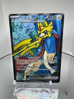 Pokemon TCG 2025 Hop’s Zacian Ex 176/159 Journey Together NM - Image 2