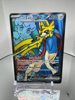 Pokemon TCG 2025 Hop’s Zacian Ex 176/159 Journey Together NM - Image 3