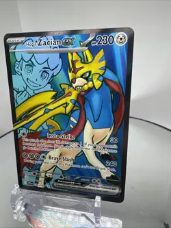 Pokemon TCG 2025 Hop’s Zacian Ex 176/159 Journey Together NM - Image 4