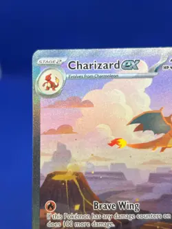 Pokemon Scarlet & Violet 151 Charizard ex 199/165 Special Illustration Rare NM - Image 3