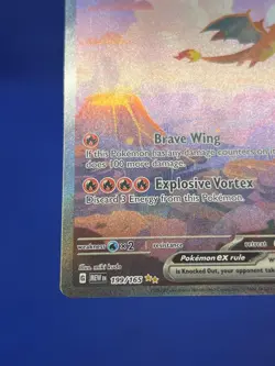 Pokemon Scarlet & Violet 151 Charizard ex 199/165 Special Illustration Rare NM - Image 5