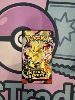Pokemon TCG: Mega Evolution Ascended Heroes Booster Pack UNWEIGHED - Image 1