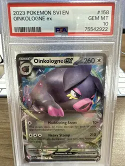 Pokemon sVI EN Oinkologne EX PSA 10 - Image 1