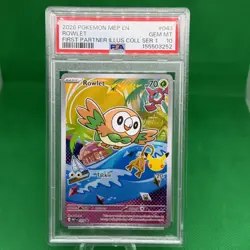 2026 POKEMON FIRST PARTNER ILLUSTRATION COLLECTION ALOLA PSA 10 SEQUENTIAL SET - Image 2