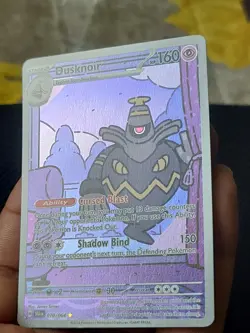 Pokemon Dusknoir 070/064 Sv: Shrouded Fable Illustration Rare Holo Full Art 160… - Image 2