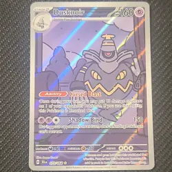 Pokemon Dusknoir 070/064 Sv: Shrouded Fable Illustration Rare Holo Full Art 160… - Image 3
