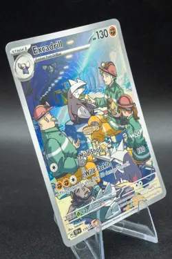 Excadrill #174/162 (Temporal Forces) SV05: TEF Pokemon *ILLUSTRATION RARE* NM ++ - Image 2