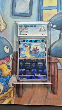 FLAWLESS ACE 10 - Lapras 131/165 - Master ball Reverse Pokemon 151 Japanese SV2a - Image 1
