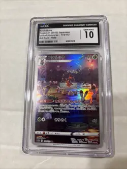 Pokemon Kricketune Japanese 174/172 VSTAR Universe Art Rare Holo CGC 10 - Image 1