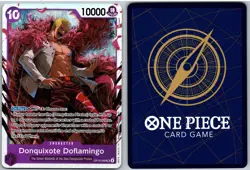 Donquixote Doflamingo OP14-069 Super Rare The Azure Sea's Seven One Piece NM - Image 3