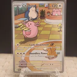 Chansey 187/167 Sv06: Twilight Masquerade Holo Pokemon Card NM/M - Image 1