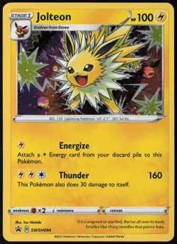 Jolteon - SWSH: Sword & Shield Promo Cards Holo SWSH094 - Image 1