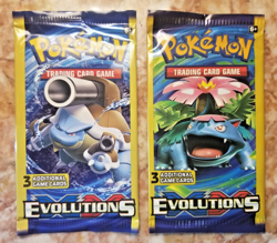 🔥 XY EVOLUTIONS Mini Packs 🔥 3 Cards - LOT OF 2 - Pokemon TCG - Image 1