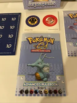 Pokemon Aquapolis Abyss Theme Deck Box, Rule Book, Card List, Etc. - NO CARDS - Image 3
