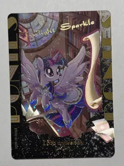 Twilight Sparkle My Little Pony Kayou Moon Series 8 (15th Anniversary) - ZR Card - Image 1