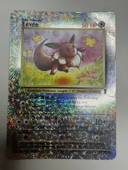 Eevee reverse holo card 74/110 Pokemon Legendary Collection - Image 1