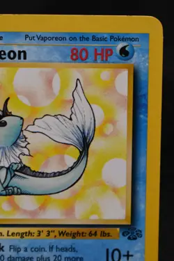 Vaporeon 28/64 LP Jungle Regular Rare Unlimited Pokemon TCG - Image 3