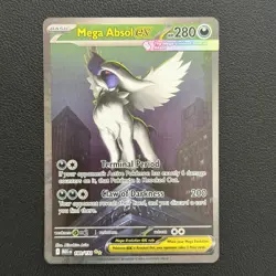 Pokemon TCG Mega Absol ex 180/132 Mega Evolution Base Set SIR - NM - Image 1