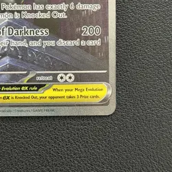 Pokemon TCG Mega Absol ex 180/132 Mega Evolution Base Set SIR - NM - Image 2