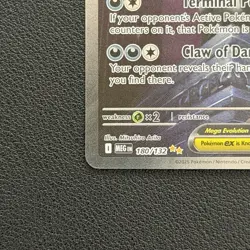 Pokemon TCG Mega Absol ex 180/132 Mega Evolution Base Set SIR - NM - Image 5