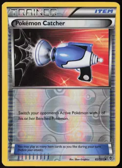 Pokemon Catcher Reverse Holo 83/101 Plasma Blast MP - Image 1