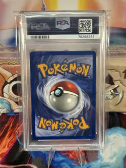 POKEMON 1999 NIDOKING HOLO BASE SET PSA 8 - Image 4