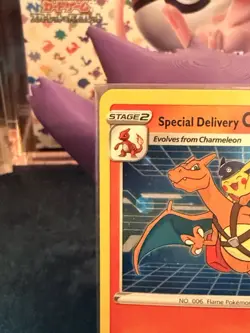Pokemon Special Delivery Charizard Promo Holo SWSH075 *SEALED* NM - Image 3