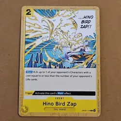 One Piece Hino Bird Zap (OP05-116/258) OP05 Awakening of the New Era NM TCG CCG - Image 1