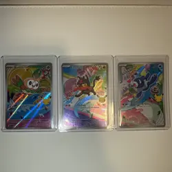 Pokemon First Partner Illustration Collection 3 card gen 7 (Alola set) - Image 1