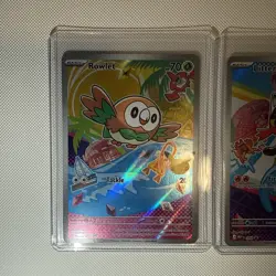 Pokemon First Partner Illustration Collection 3 card gen 7 (Alola set) - Image 2