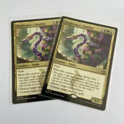 MTG: X2 Fangkeeper’s Familiar - 0183 Tarkir Dragonstorm Rare NM - Image 1