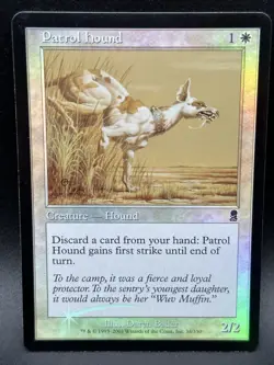 MTG Patrol Hound C Odyssey #38 FOIL - Image 1