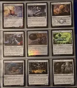 Magic The Gathering Artifact Binder Lot. Qty 90, Alt Art, Foiled, Various... - Image 5