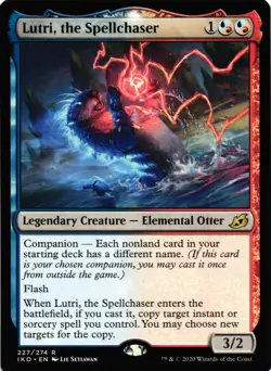 MTG TCG - Lutri, the Spellchaser 227 Ikoria: Lair of Behemoths - NM - Image 1