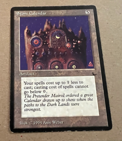 Stone Calendar - The Dark - MTG - Magic the Gathering - Image 1